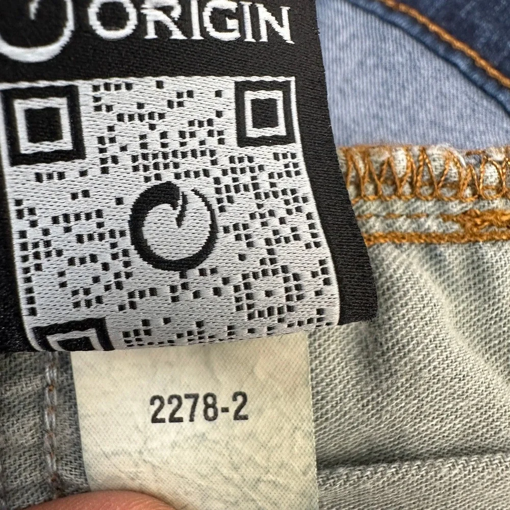 Origin Delta 68 Performance Woven Denim Jeans Blue Men's Size 38